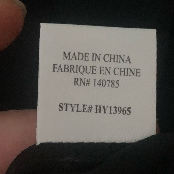 BROCHU WALKER Silk Lace Blouse Sheer Long Sleeves Black Style# HY13965 - Picture 15 of 16